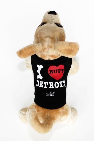 Ink Detroit I Ruff Detroit Baby Rib Dog Tank