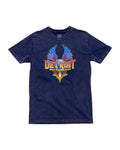 Ink Detroit Journey Mineral Wash T-Shirt - Blue Stone - Ink Detroit