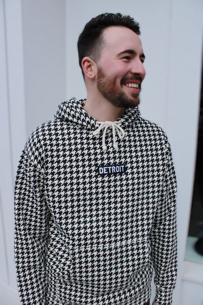 On sale Houndstooth Hoodie