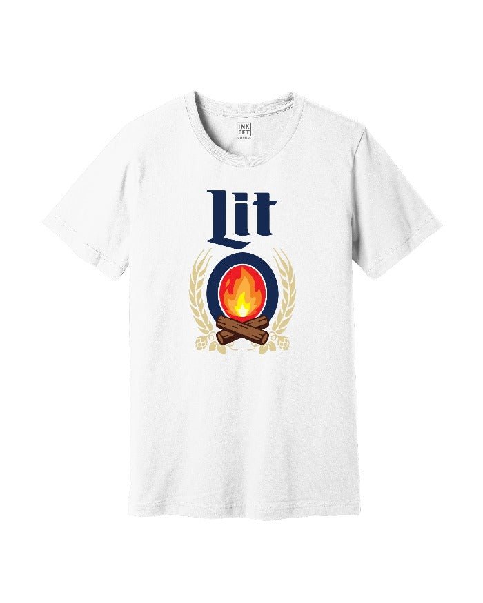 INK "Lit" T-Shirt - White - Ink Detroit
