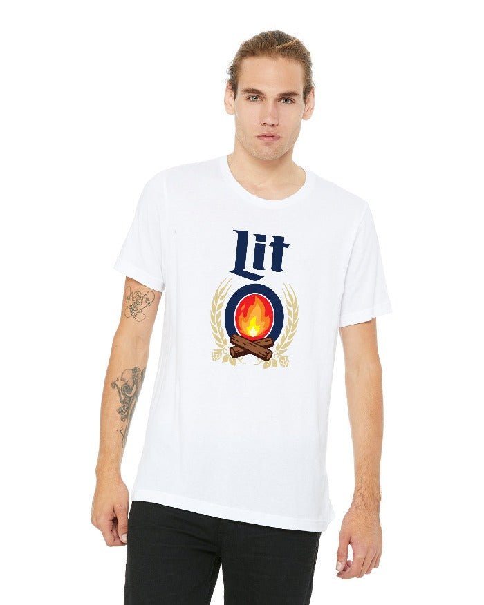 INK "Lit" T-Shirt - White - Ink Detroit
