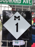 Ink Detroit M1 Street sign - Ink Detroit