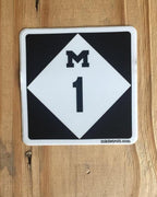 Ink Detroit M1 Vinyl Die Cut Sticker - Ink Detroit