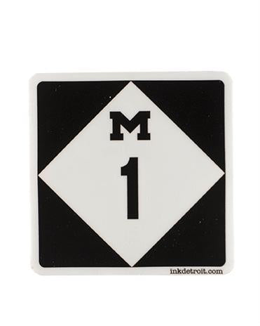 Ink Detroit M1 Vinyl Die Cut Sticker