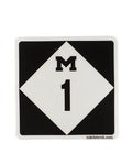 Ink Detroit M1 Vinyl Die Cut Sticker - Ink Detroit