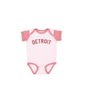 Ink Detroit Baby Onesie - Two-Tone Mauve - Ink Detroit