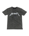 Ink Detroit Metal Mineral Wash T-Shirt - Black - Ink Detroit