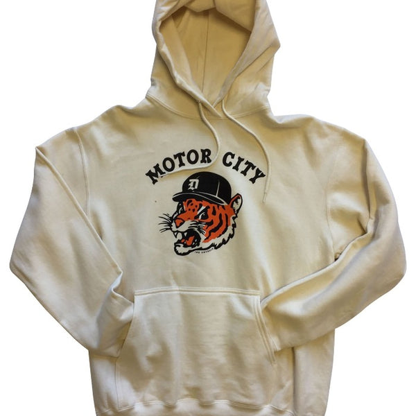 Youth Boys Detroit Tigers Hoodie Sweatshirt M Excellent; Black & Camo