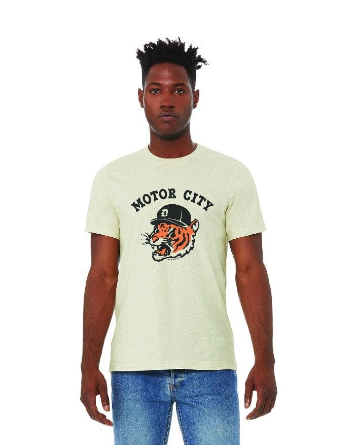 【HYS】25SS MOTOR CITY BABY T Motor City Kitty Heather Natural T-Shirt | Ink Detroit