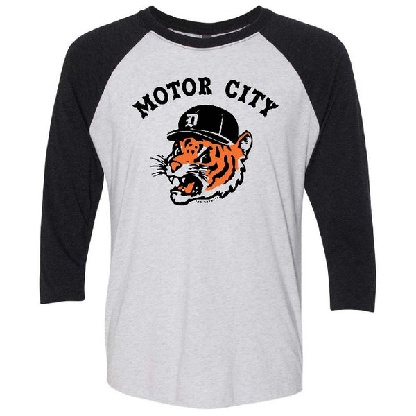 Ink Detroit Motor City Kitty Youth T-Shirt - Natural Heather