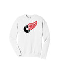 Ink Detroit Motown Wing Crewneck Sweatshirt - White - Ink Detroit