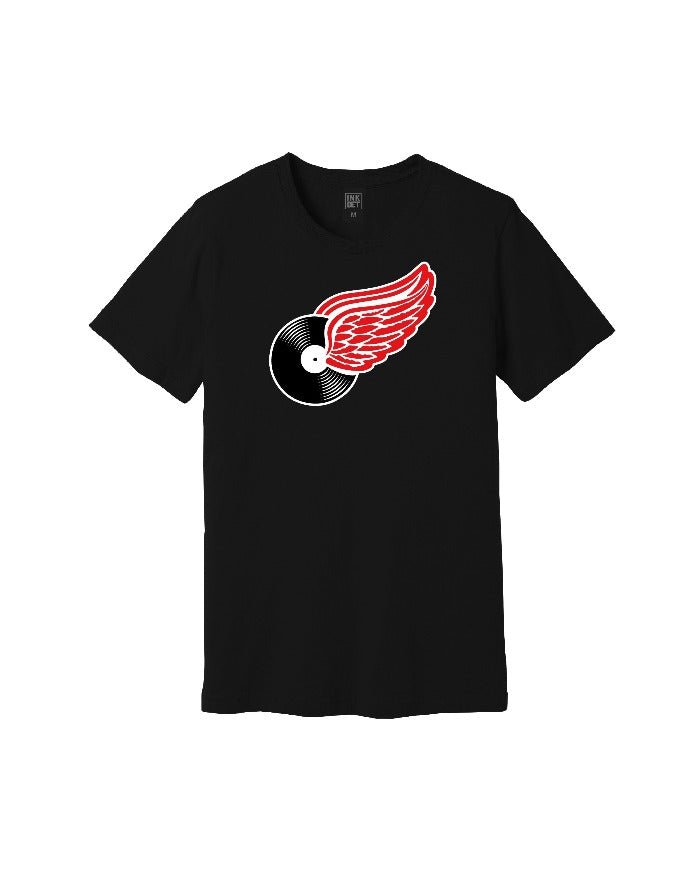 Ink Detroit Motown Wing T-Shirt - Black - Ink Detroit