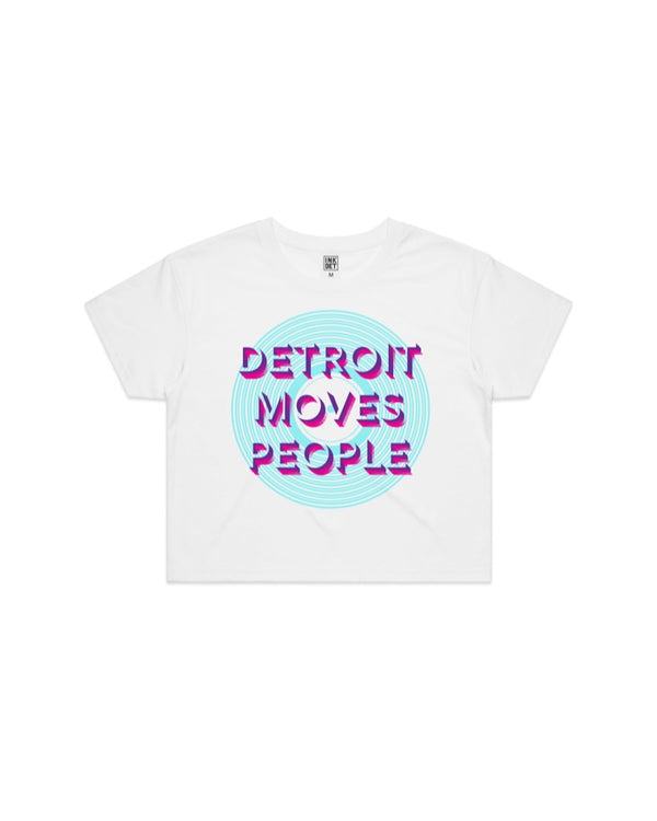 Detroit Moves People with music and wheels and crop tops
