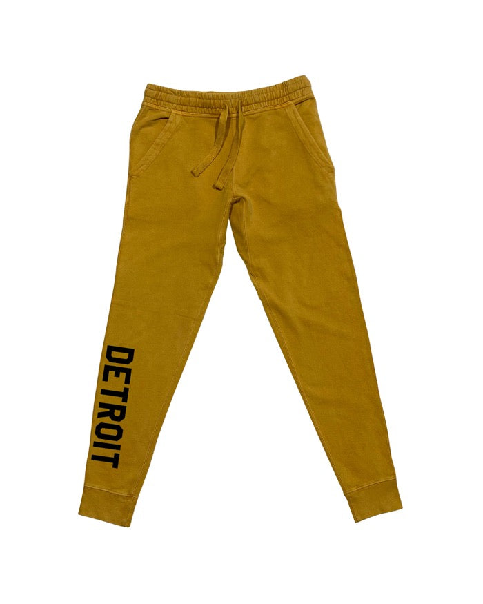Matching Detroit Mustard mineral wash jogger sold separately
