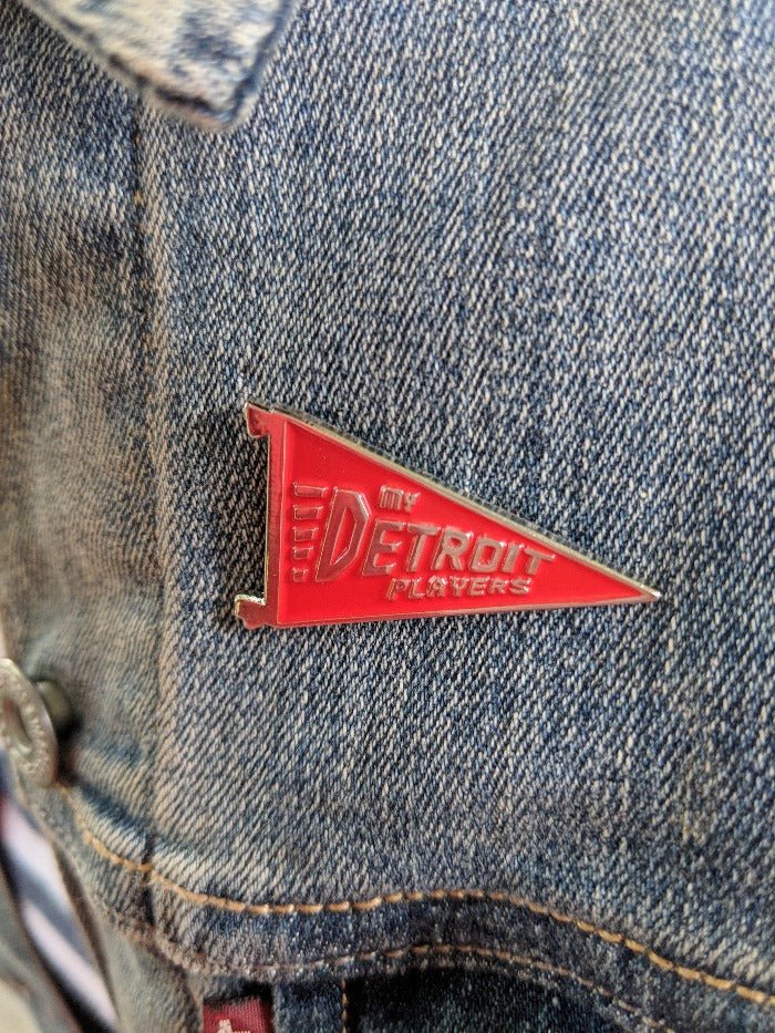 Ink Detroit My Detroit Players Enamel Pin - Ink Detroit