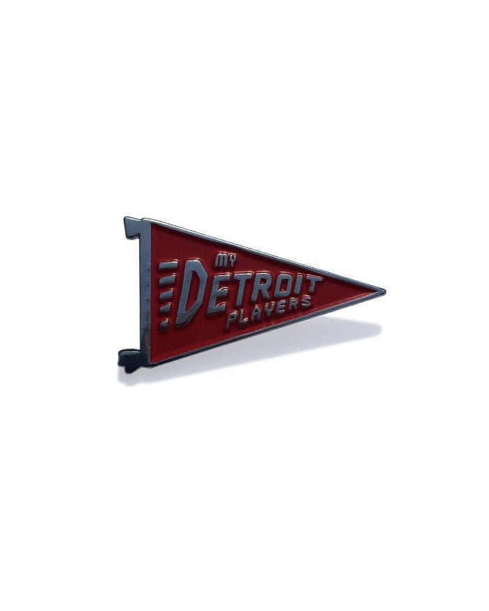 Ink Detroit My Detroit Players Enamel Pin - Ink Detroit