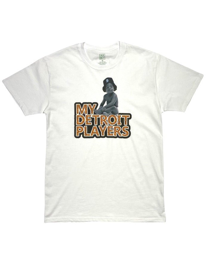 Ink Detroit - My Detroit Players - T-Shirt - White - Ink Detroit