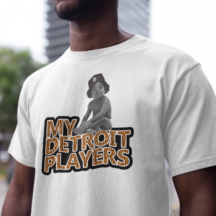 Ink Detroit - My Detroit Players - T-Shirt - White - Ink Detroit
