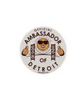 Ink Detroit Official Ambassador of Detroit Die Cut Vinyl Sticker - Ink Detroit