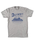Ink Detroit Paris of The Midwest T-Shirt - Heather Grey - Ink Detroit