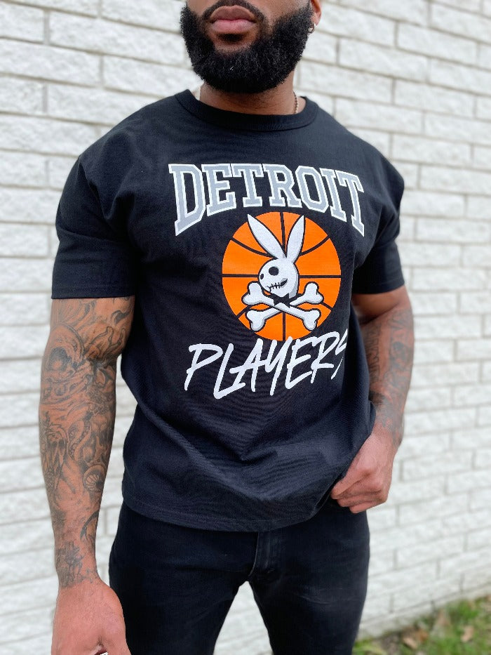 Ink Detroit Players T-Shirt - Black
