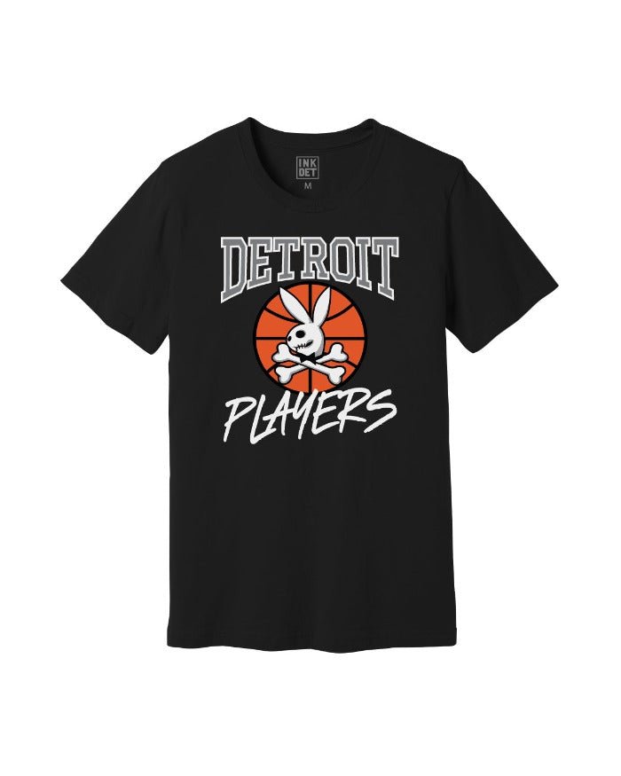 Ink Detroit Players Basketball T-Shirt - Available in 3 Colors - Ink Detroit
