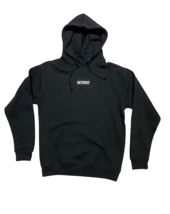 Ink Detroit Premium Heavyweight Hoodie - Black - Ink Detroit