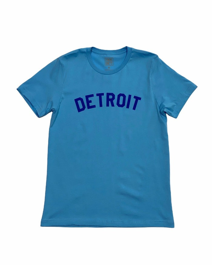Ink Detroit -Basic T-Shirt - River Blue