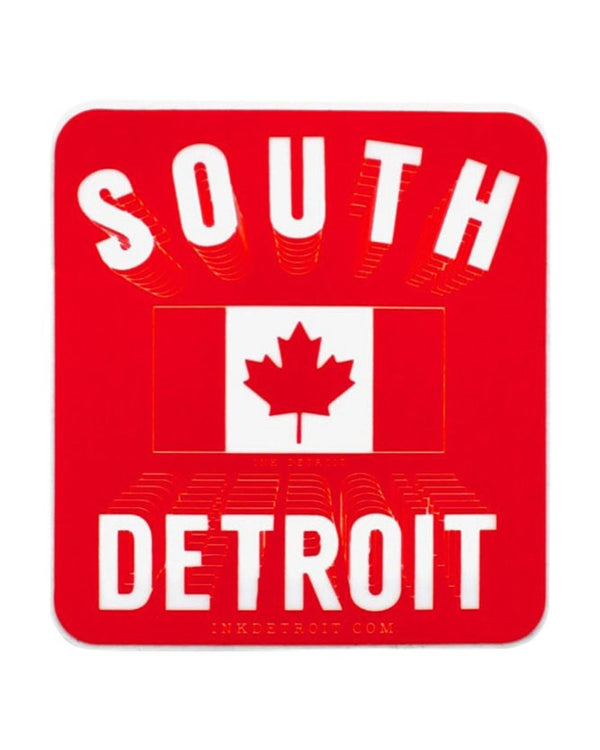 Ink Detroit South Detroit Die Cut Vinyl Sticker