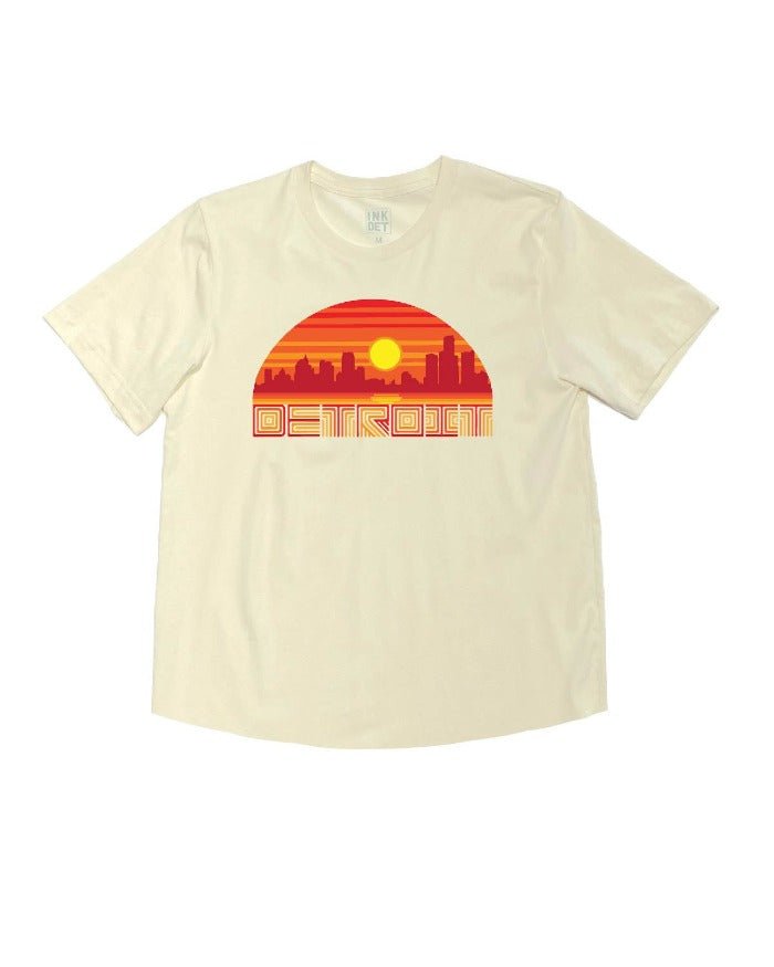 Ink Detroit Sunny D Kinda Cropped T-Shirt - Natural - Ink Detroit