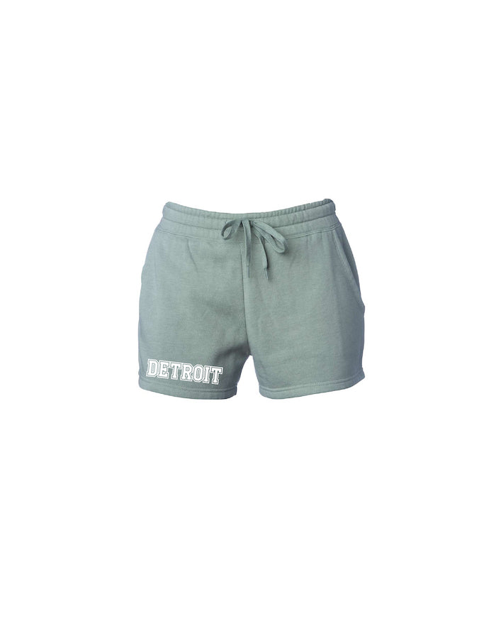 Ink Detroit jogger shorts sage