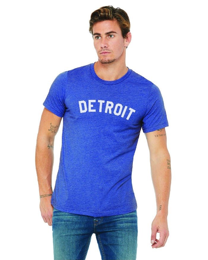 Ink Detroit - Classic T-Shirt - Heather Royal Blue - Ink Detroit