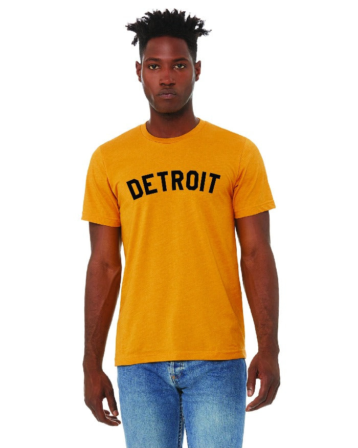 Ink Detroit T-Shirt - Mustard