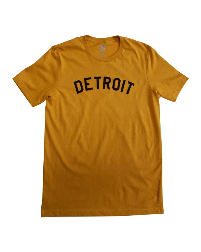 Ink Detroit T-Shirt - Mustard