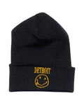 Ink Detroit Teen Spirit Knit Beanie - Black - Ink Detroit