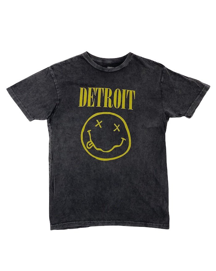 Ink Detroit Teen Spirit Mineral Wash T-Shirt - Black - Ink Detroit