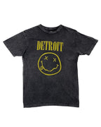 Ink Detroit Teen Spirit Mineral Wash T-Shirt - Black - Ink Detroit