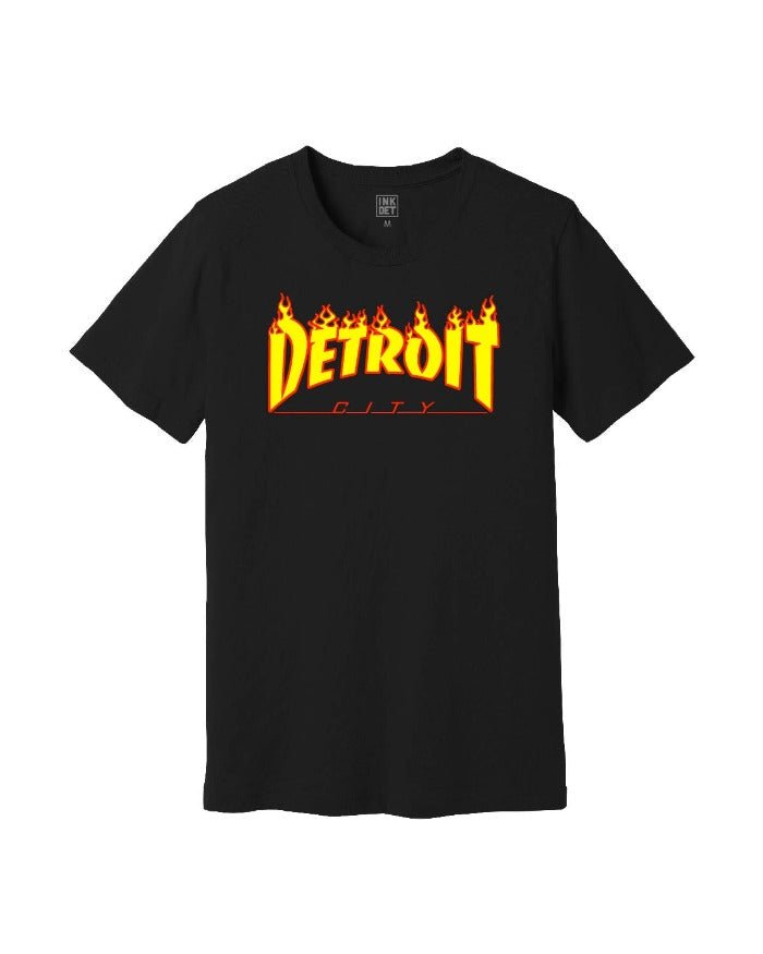 Ink Detroit City T-Shirt - Black - Ink Detroit