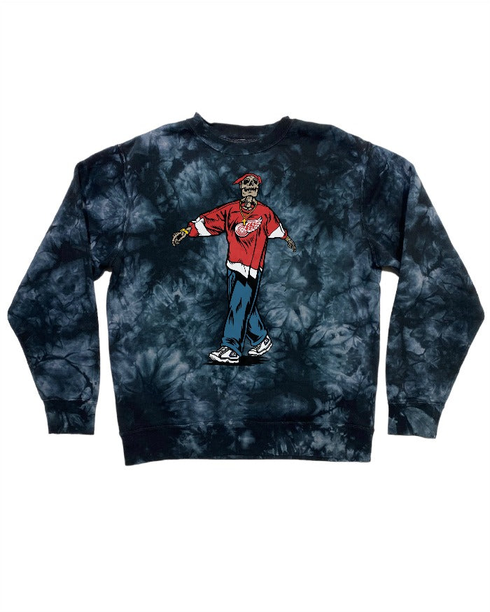 Ink Detroit Tupac Tie Dye crewneck