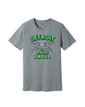 Ink Detroit Is Where I Roll - Heather Grey - Ink Detroit