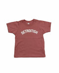 Ink Detroit Detroitish Toddler T-Shirt - Mauve - Ink Detroit