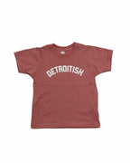 Ink Detroit Detroitish Toddler T-Shirt - Mauve - Ink Detroit