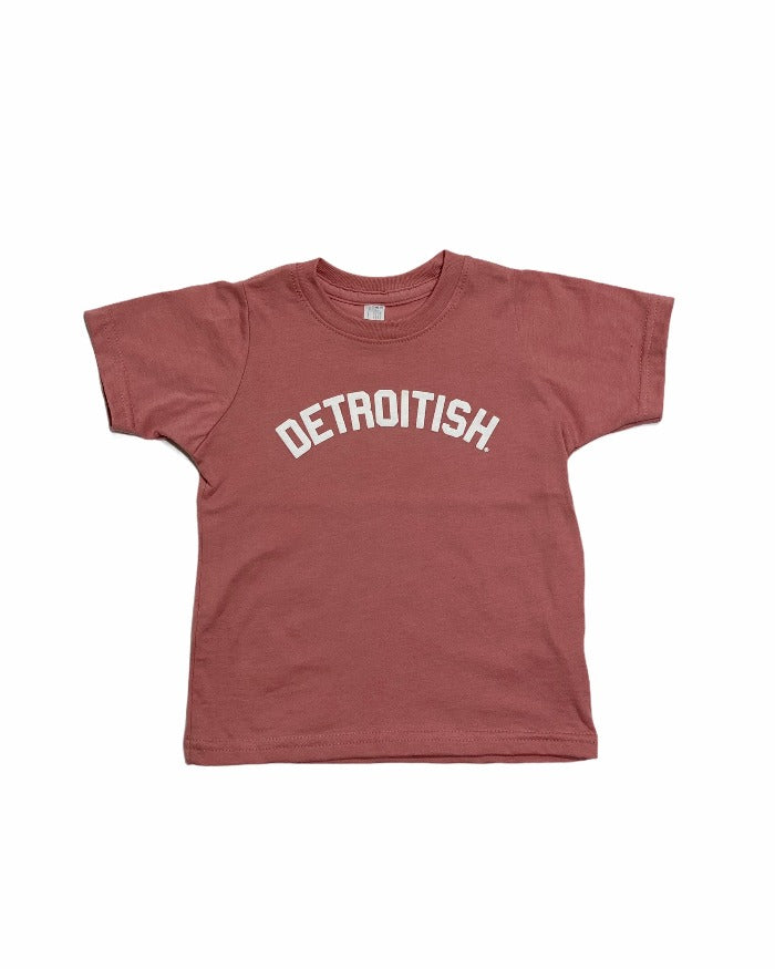 Ink Detroit Detroitish Toddler T-Shirt - Mauve