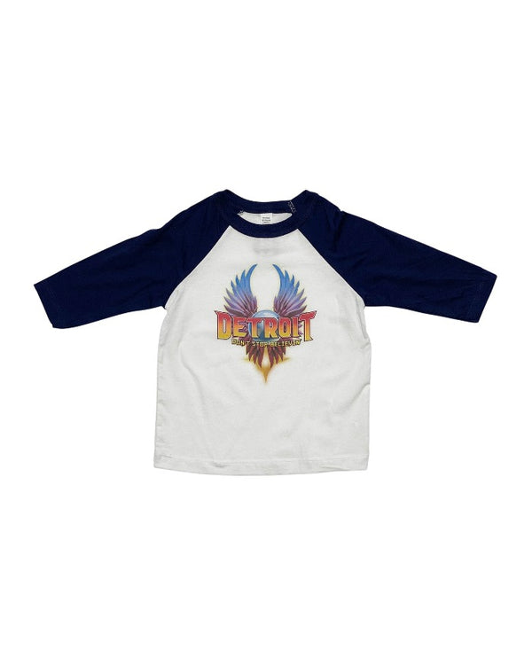 Ink Detroit Journey Toddler 3/4 Sleeve Baseball T-Shirt
