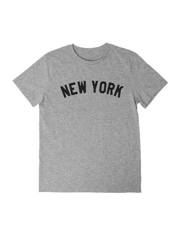 New York Basics T-Shirt - Heather Grey