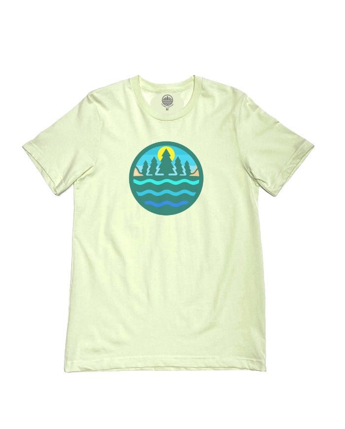 The Great Lakes State Logo T-Shirt - Citron - Ink Detroit