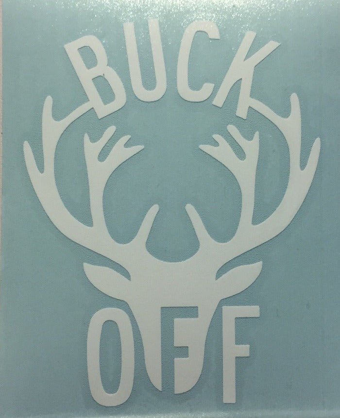 The Great Lakes State Buck Off Vinyl Decal Sticker - Ink Detroit
