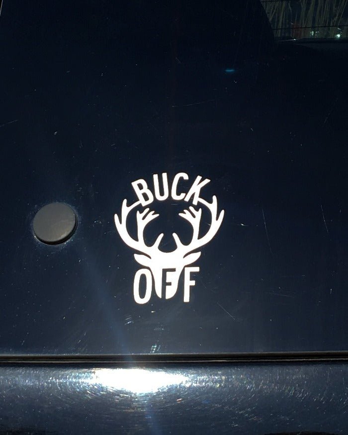 The Great Lakes State Buck Off Vinyl Decal Sticker - Ink Detroit