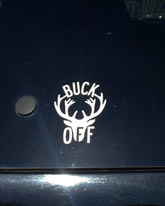 The Great Lakes State Buck Off Vinyl Decal Sticker