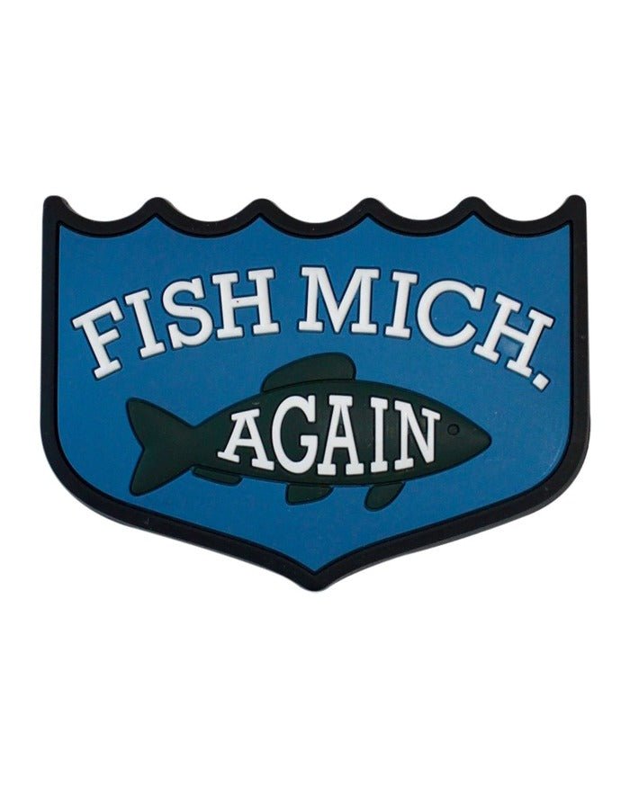 The Great Lakes State Fish Mich Again Magnet - Ink Detroit
